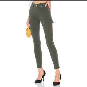 MOVING SALE!!! DR DENIM high waist dark green denim size Large